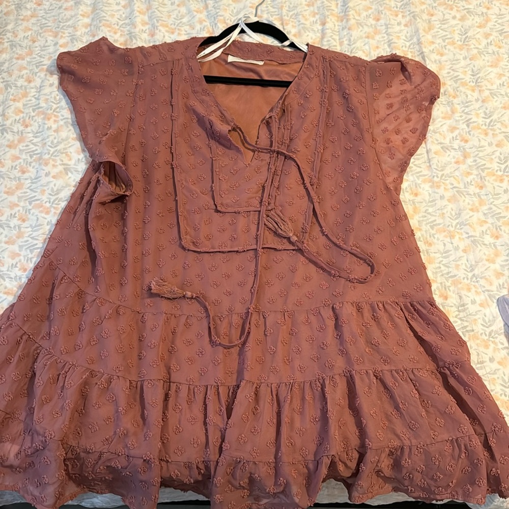 Dusty rose - pink top
